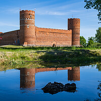 Buy canvas prints of Masovian Dukes Castle In Ciechanow, Poland by Artur Bogacki