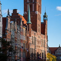 Buy canvas prints of The Old Town of Gdansk in Poland by Artur Bogacki