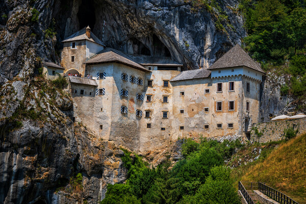 Predjama Cave Castle In Slovenia Picture Board by Artur Bogacki