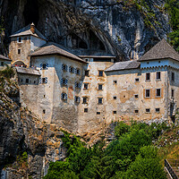 Buy canvas prints of Predjama Cave Castle In Slovenia by Artur Bogacki