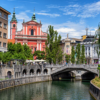 Buy canvas prints of Ljubljana City Break In Slovenia by Artur Bogacki