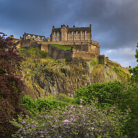Buy canvas prints of Edinburgh Castle In May by Artur Bogacki