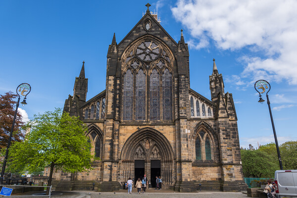 Glasgow Cathedral Gothic Church In Scotland Picture Board by Artur Bogacki