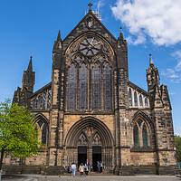 Buy canvas prints of Glasgow Cathedral Gothic Church In Scotland by Artur Bogacki