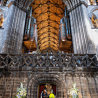 Buy canvas prints of Interior Of Glasgow Cathedral by Artur Bogacki