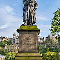 Buy canvas prints of Adam Black Statue In Edinburgh by Artur Bogacki