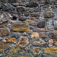 Buy canvas prints of Old Stone Wall Of Greyfriars Kirkyard In Edinburgh by Artur Bogacki