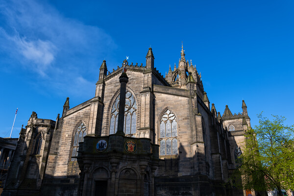 St Giles Cathedral In Edinburgh Picture Board by Artur Bogacki