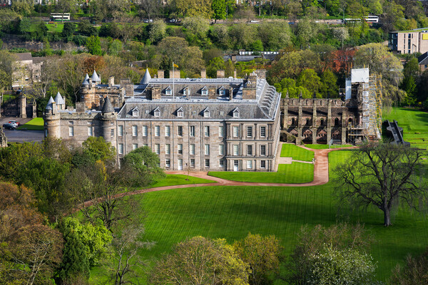 Palace of Holyroodhouse in Edinburgh Picture Board by Artur Bogacki