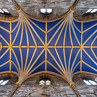 Buy canvas prints of Tierceron Vault in St Giles Cathedral in Edinburgh by Artur Bogacki