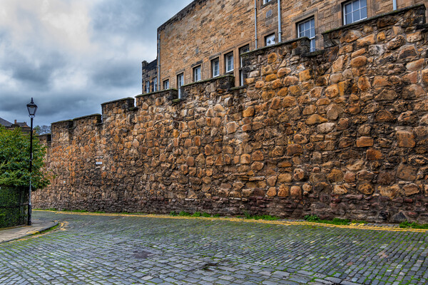Telfer Wall In City Of Edinburgh Picture Board by Artur Bogacki