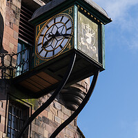Buy canvas prints of Clock on Tower of Canongate Tolbooth in Edinburgh by Artur Bogacki