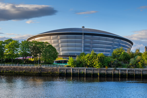 OVO Hydro Arena In Glasgow Picture Board by Artur Bogacki