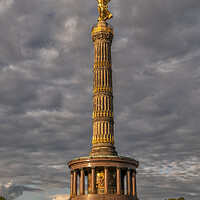 Buy canvas prints of The Victory Column In Berlin by Artur Bogacki