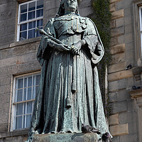 Buy canvas prints of Queen Victoria Statue In Leith, Edinburgh by Artur Bogacki