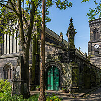 Buy canvas prints of South Leith Parish Church In Edinburgh by Artur Bogacki