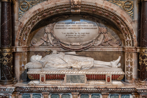 Tomb of Archibald Campbell in Edinburgh Picture Board by Artur Bogacki