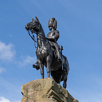 Buy canvas prints of Royal Scots Greys Monument In Edinburgh by Artur Bogacki