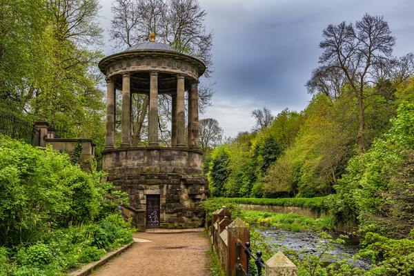 St Bernard Well at Water of Leith in Edinburgh Picture Board by Artur Bogacki