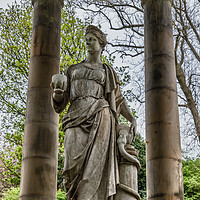 Buy canvas prints of Statue of Hygieia Goddess of Health in Edinburgh by Artur Bogacki