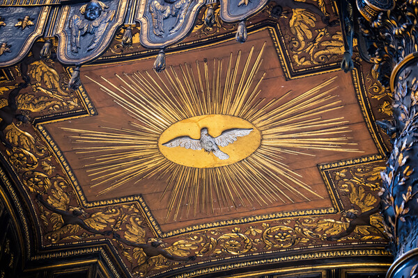 Dove of the Holy Spirit Picture Board by Artur Bogacki