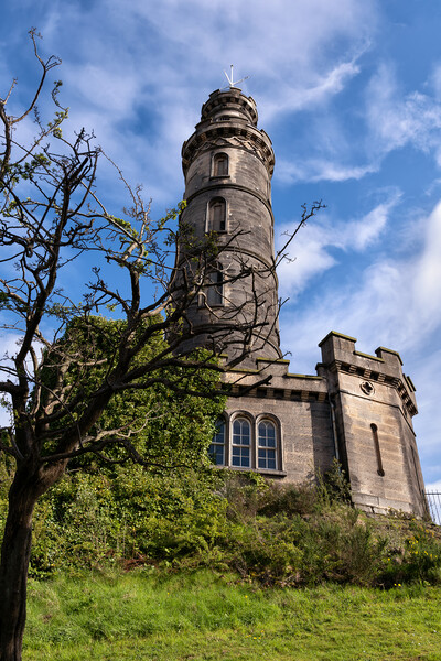 Nelson Monument on Calton Hill in Edinburgh Picture Board by Artur Bogacki
