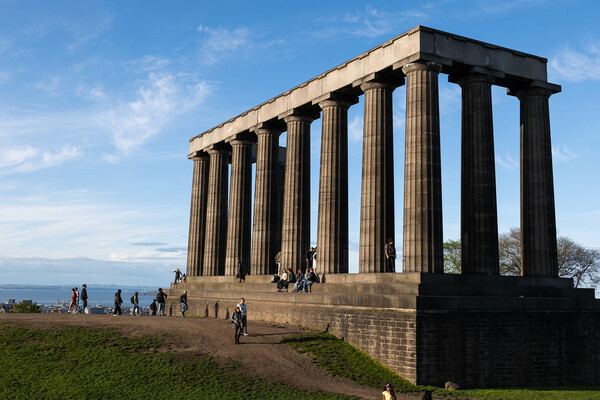 National Monument of Scotland on Calton Hill, Edinburgh Picture Board by Artur Bogacki