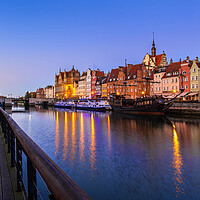 Buy canvas prints of Dawn In City Of Gdansk by Artur Bogacki