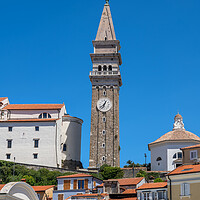 Buy canvas prints of Old Town of Piran in Slovenia by Artur Bogacki
