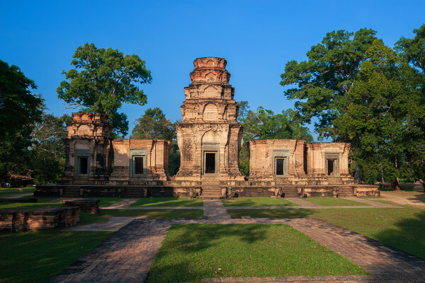 Prasat Kravan Hindu Temple In Cambodia Picture Board by Artur Bogacki