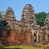 Buy canvas prints of Banteay Kdei Temple In Cambodia by Artur Bogacki