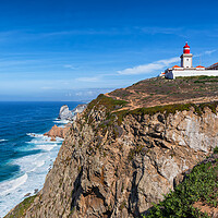 Buy canvas prints of Cabo da Roca Lighthouse In Portugal by Artur Bogacki
