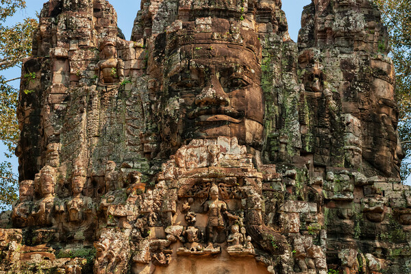 Victory Gate of Angkor Thom in Cambodia Picture Board by Artur Bogacki