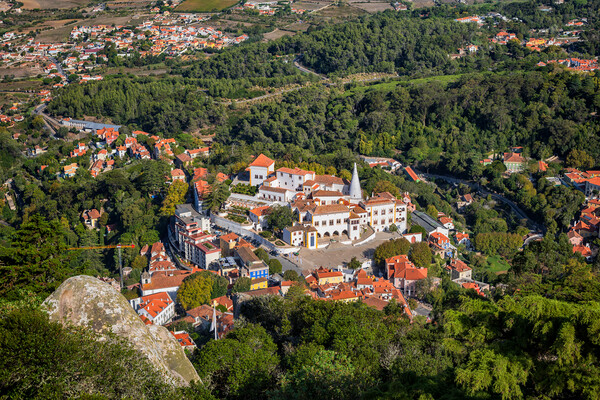 Sintra Town And Palace In Portugal Picture Board by Artur Bogacki