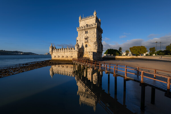 Belem Tower in Lisbon, Portugal Picture Board by Artur Bogacki