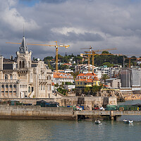 Buy canvas prints of Cascais Town In Portugal by Artur Bogacki