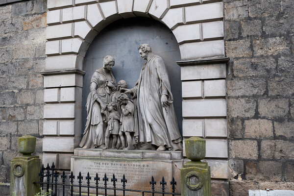 David Dickson Memorial at St. Cuthbert Church in Edinburgh Picture Board by Artur Bogacki