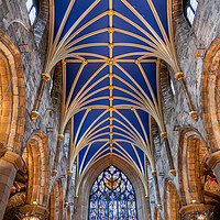 Buy canvas prints of St. Giles Cathedral Vault In Edinburgh by Artur Bogacki