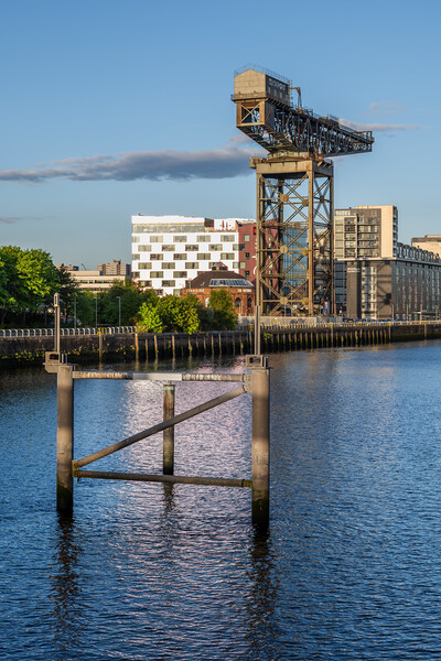 Finnieston Crane At River Clyde In Glasgow Picture Board by Artur Bogacki