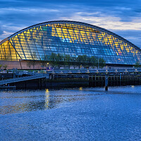 Buy canvas prints of Glasgow Science Centre At River Clyde by Artur Bogacki