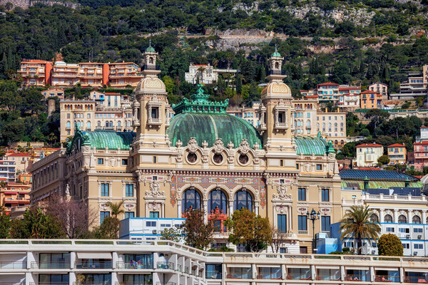Monte Carlo Casino In Principality Of Monaco Picture Board by Artur Bogacki