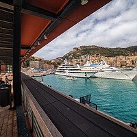 Buy canvas prints of Principality of Monaco from Esplanade Rainier III by Artur Bogacki
