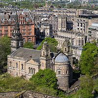 Buy canvas prints of Churches of Edinburgh in Scotland by Artur Bogacki
