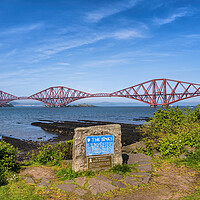 Buy canvas prints of The Binks And Forth Bridge In Scotland by Artur Bogacki