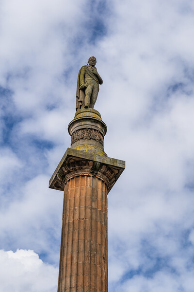 Walter Scott Memorial Column In Glasgow Picture Board by Artur Bogacki