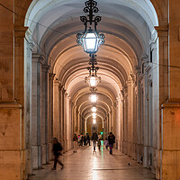 Buy canvas prints of Colonnade of Supreme Court of Justice in Lisbon by Artur Bogacki