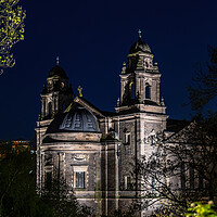 Buy canvas prints of Church of St Cuthbert at Night in Edinburgh by Artur Bogacki