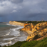 Buy canvas prints of Algarve Coastline In Lagos, Portugal by Artur Bogacki