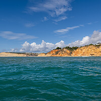 Buy canvas prints of Algarve Coastline Ocean View In Portugal by Artur Bogacki