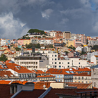 Buy canvas prints of Lisbon Cityscape In Portugal by Artur Bogacki